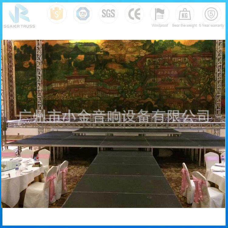 移动拼接舞台,组装玻璃t台t型舞台尺寸