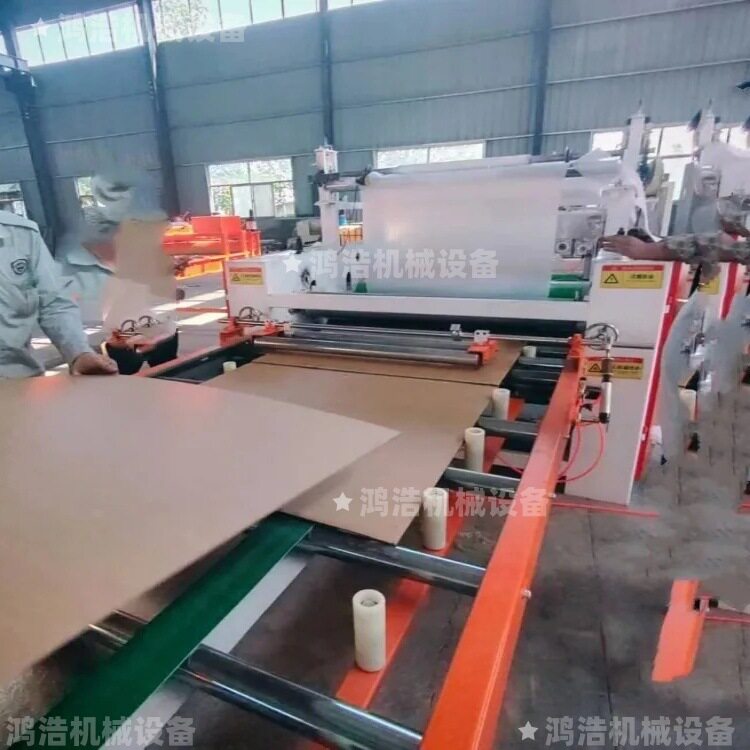 新型木饰面冷胶皮贴合覆膜机