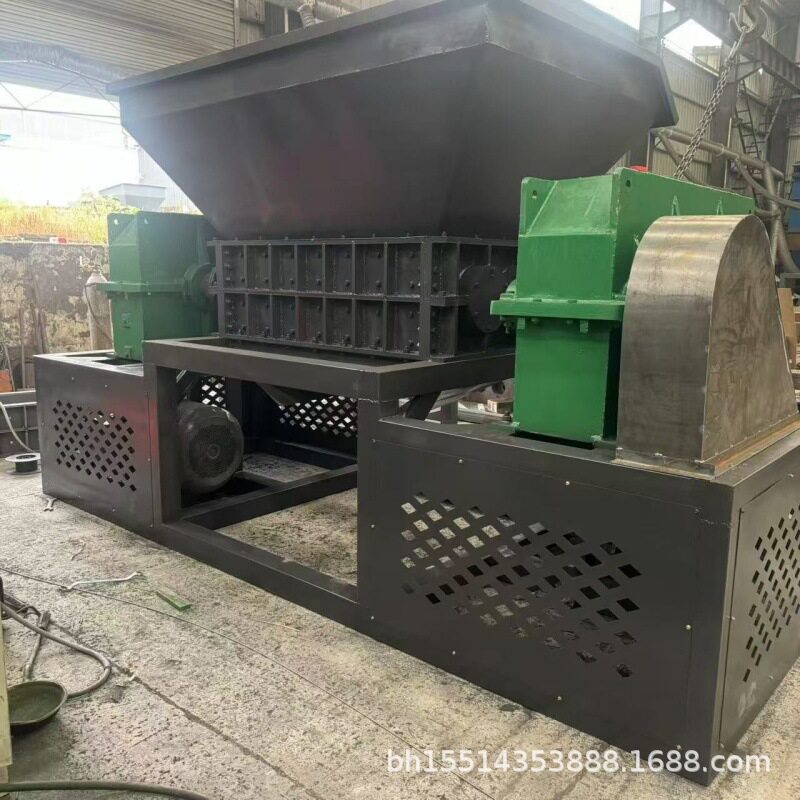 小型双轴撕碎机现货供应编织袋