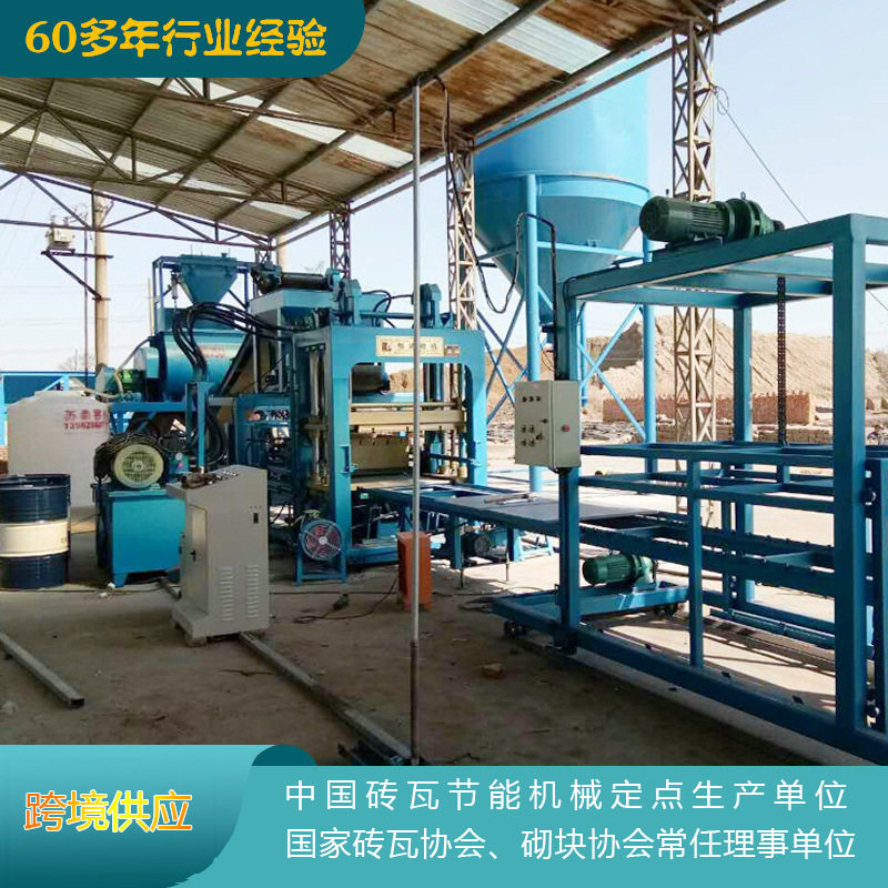 全自动液压水泥砌块砖机生产线  免烧空心制砖机  混凝土制砖机