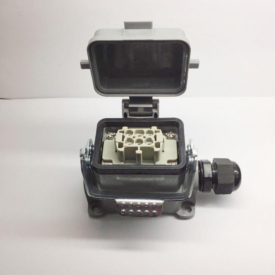航空插H32A-AD-4B连接器6芯6P重载连接器
