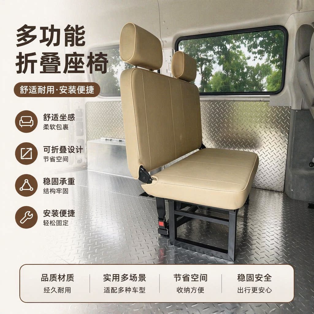 跨域星光客运版座椅侧挂折叠
