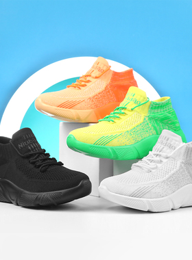 牛霸道夏季新款透气健身鞋曳舞鞋 男女同款鞋跑步广场跳舞鞋23105