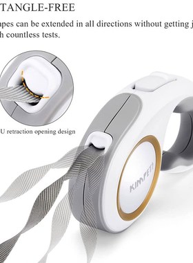 极速5M Retractable Dog Leash zDurable Nylon Pet Walking Leas