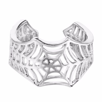 极速Kinitial Bat Rings Handmade SDpider Web Animal Tail Puzz