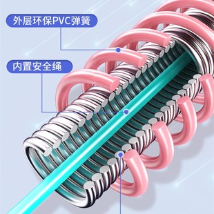 极速软体呼啦圈收腹加重z女不伤腰成人弹簧软管夫拉圈