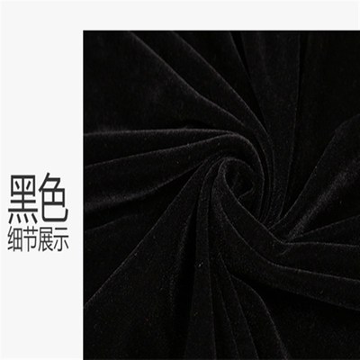 黑色金丝绒布料密丝绒摆摊布会议A桌台布舞台背景幕布装饰展示面