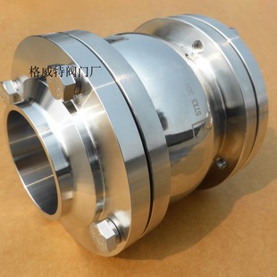 304不锈钢球型止回阀 无负压供水设备用球型止回阀 卫生级止回阀