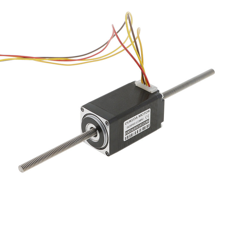 28贯通式丝杆步进电机 活塞运费 NEMA11 贯通电机 28BYG51 导程2