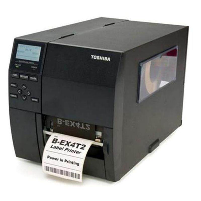 东芝TOSHIBA B-EX4T3工业型条码打印机 高精密600dpi小标签打印机