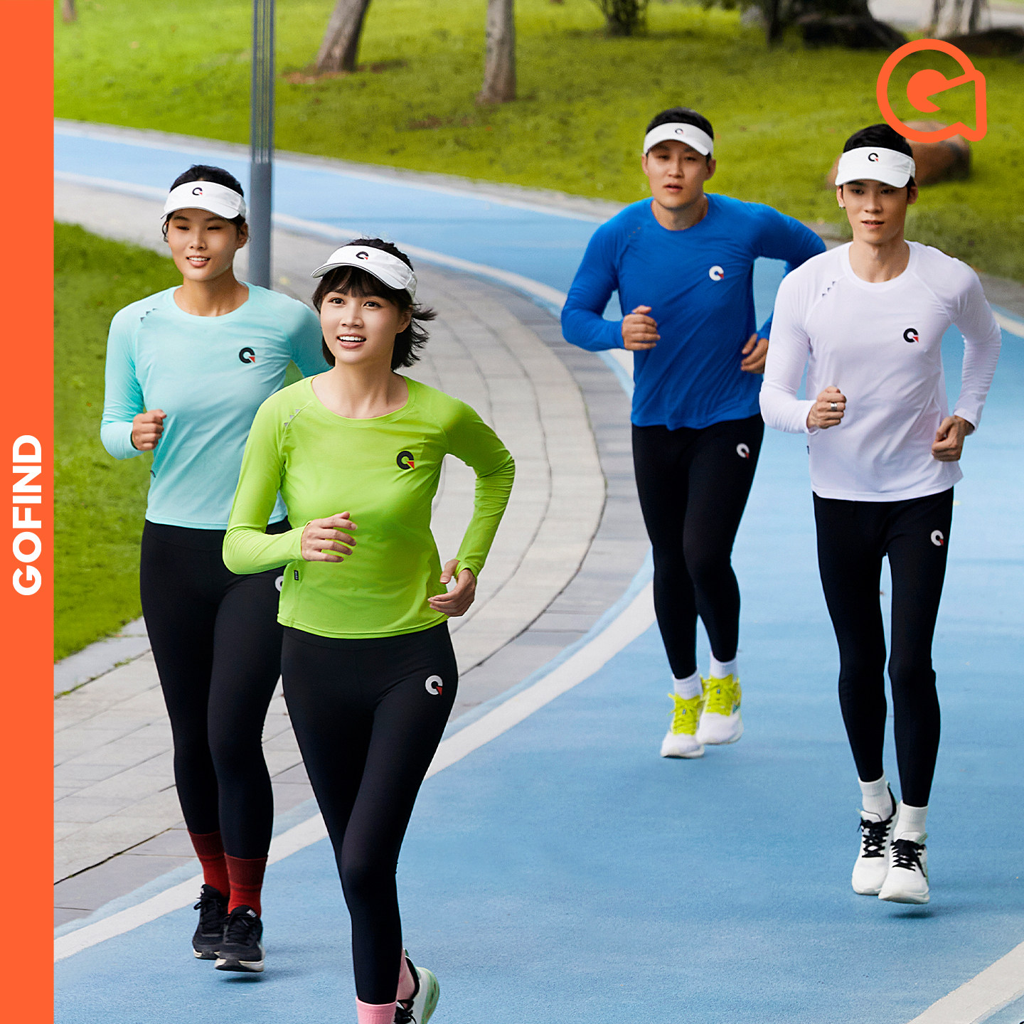 果凡专业跑步压缩长裤男透气速干运动训练健身瑜伽裤高弹紧身裤女