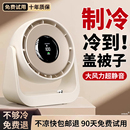 小风扇桌面静音制冷空调办公室桌上学生宿舍壁挂usb充电循环扇 2025新款