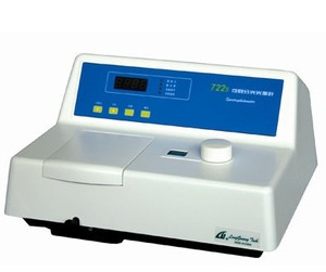 光度计 分光光度计 紫外可见分光光度计722S 可见分光光度计