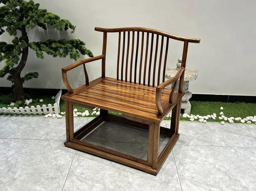 南美胡桃木疏运宝座茶桌主人椅