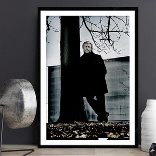 齐默尔曼 古典钢琴家音乐家装饰画琴房教室餐厅怀旧复古有框墙画