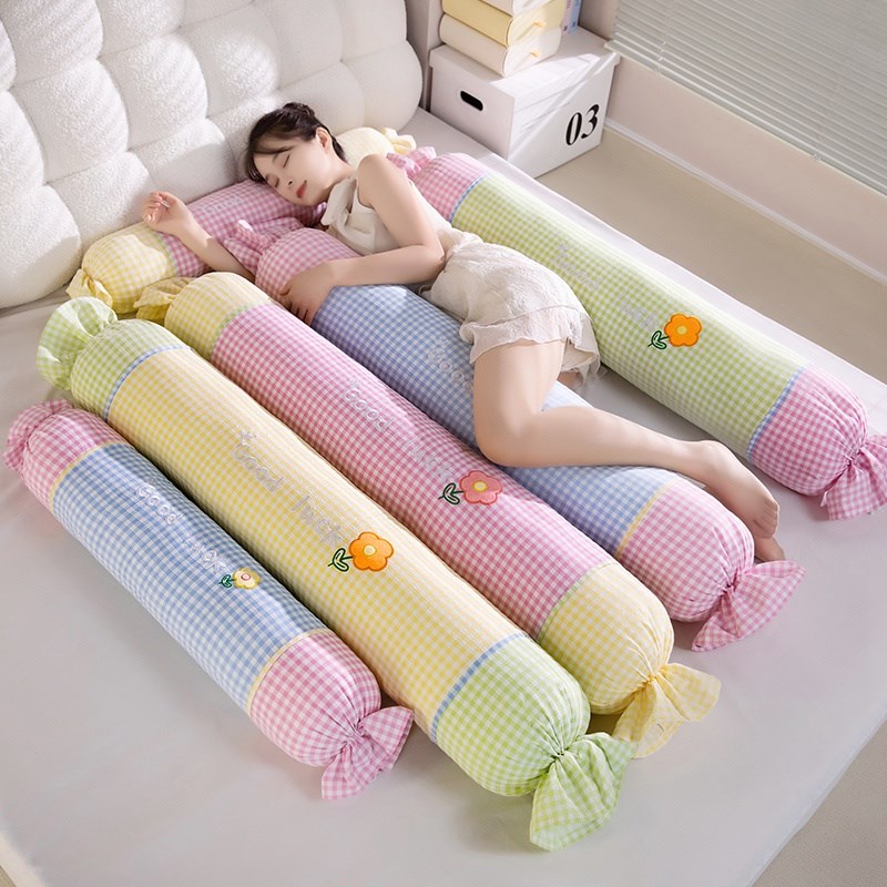 多巴胺长条抱枕女l生睡觉专用床上夹腿侧睡靠枕圆柱形枕头床头靠