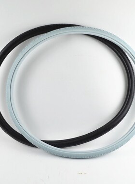 轮椅车轮胎20/22/24x1 3/8实心胎黑色灰色免充气实心轮椅车轮胎