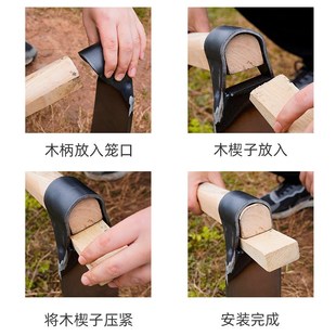 德国精工农用锄头锰钢加厚家用长把锄头锄农用加长柄锄头木柄锄头