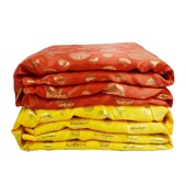 老人寿衣配件 高档烫金寿被 盖红 铺金盖银 殡葬用品 寿褥