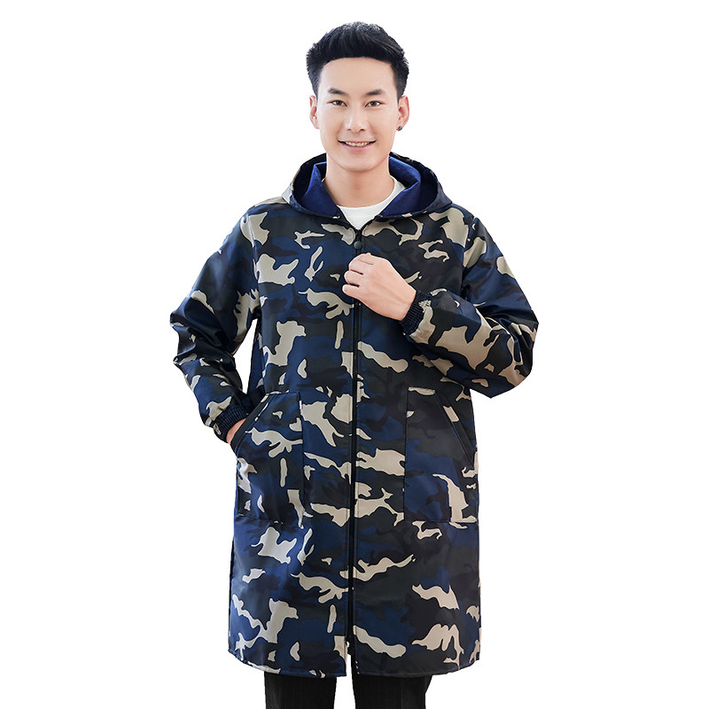 加绒防水罩衣大人男士围裙家用厨房防油长袖大褂加长款工作服冬季,家庭/个人清洁工具,围裙,淘宝优惠券,粉丝福利购,淘宝优惠卷