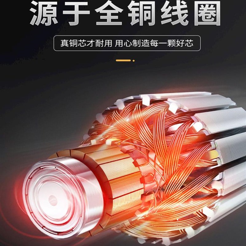 750电机工业通用风扇挂壁扇落地扇G机头大功率牛角扇纯铜电机马达