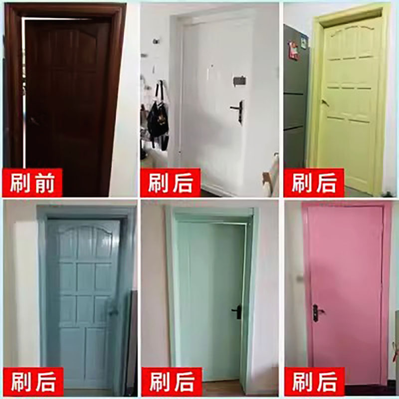 水性木门改色漆室内卧室门翻新换色刷门木器油漆家用自刷木漆