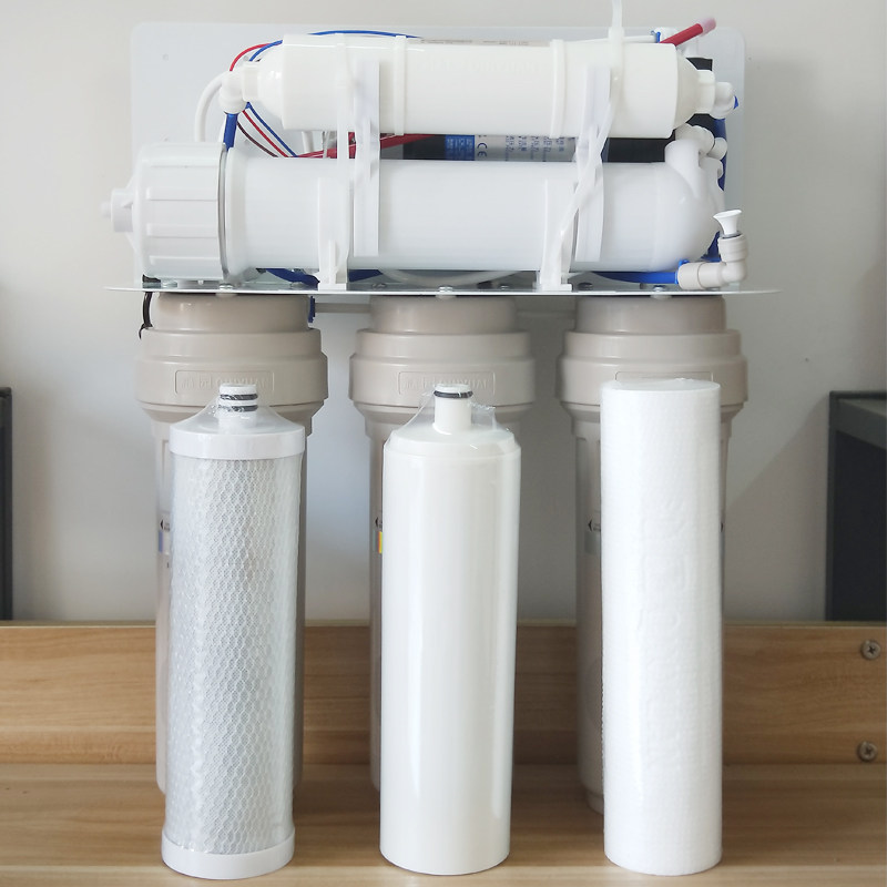 沁园净水器QR-RL-501A家用厨房直饮 自来水过滤机 RO反渗透净水机