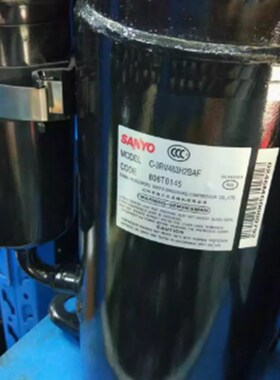 变频空调制冷压缩机C-1RV63HOW/C-RHN43E3A/200V 适用于三洋
