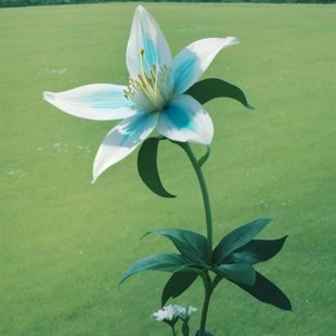 静谧公主花成h品EVA泡沫花婚礼t台场景布置百合花橱窗装饰道具