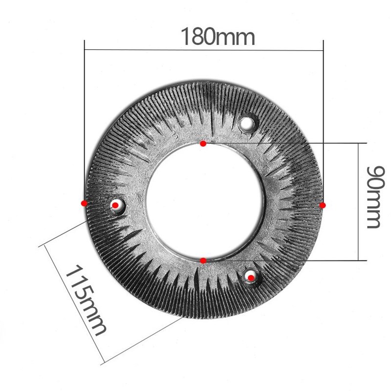 刀片磨粉机0片配件通用15018A磨粉机型磨五谷杂粮型专用磨盘片研