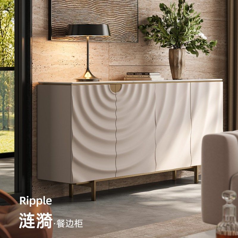 现代轻奢风大理石餐边柜家用餐厅意式别墅小户型微晶石储物玄关柜,住宅家具,餐边柜,淘宝优惠券,粉丝福利购,淘宝优惠卷