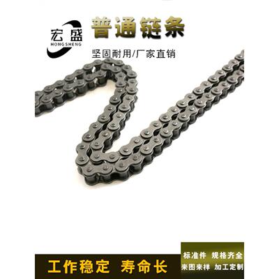 滚子炼 工业炼条 滚子炼12A-1 12A-2 12A-3 6分单双排 节距19.05