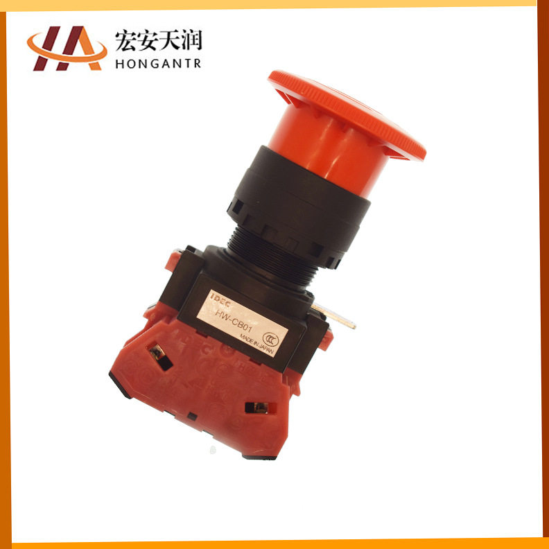 IDEC和泉 急停开关按钮HW系列 HW1B-V401R
