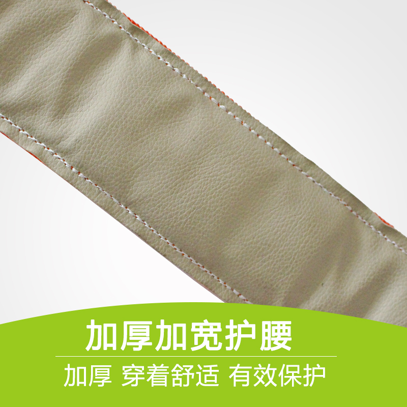 电力高空作业加强型套管双保险安全带F 施工围杆带安全绳 加固耐