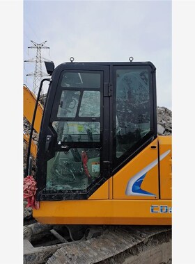 龙工挖机LG6065/60D/6095/75/85驾驶室前后左右V上下门窗挡风玻璃