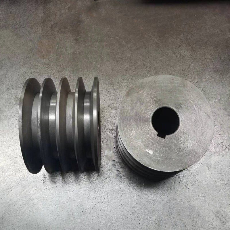 三角皮带轮B型四槽4槽国标皮带盘外径100-K400mm铸铁电机轮皮带盘