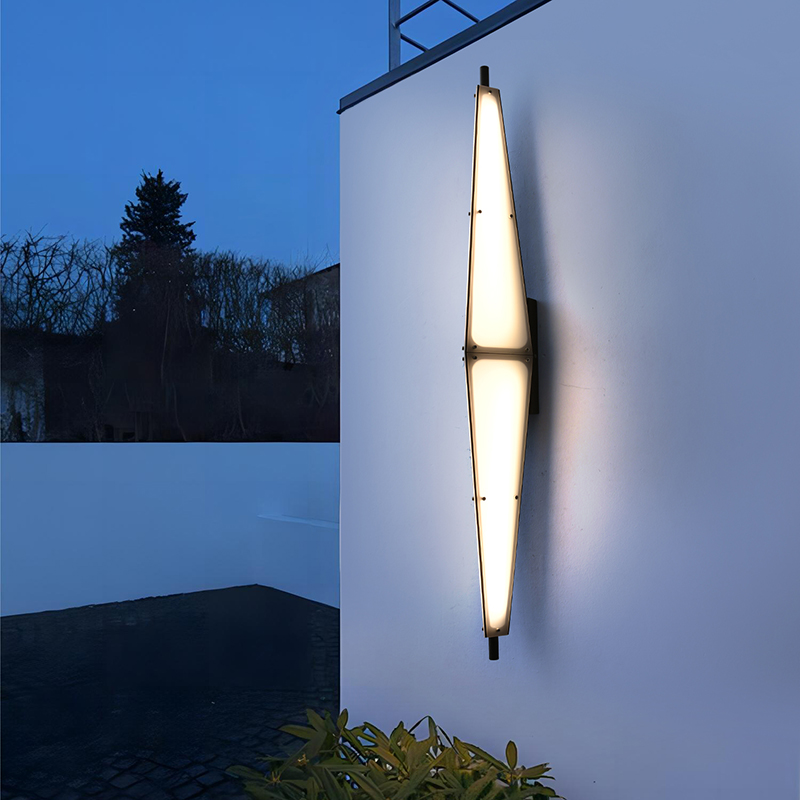 现代简约户外防水壁灯loft设计师极简阳台门口天台露X台不锈钢壁