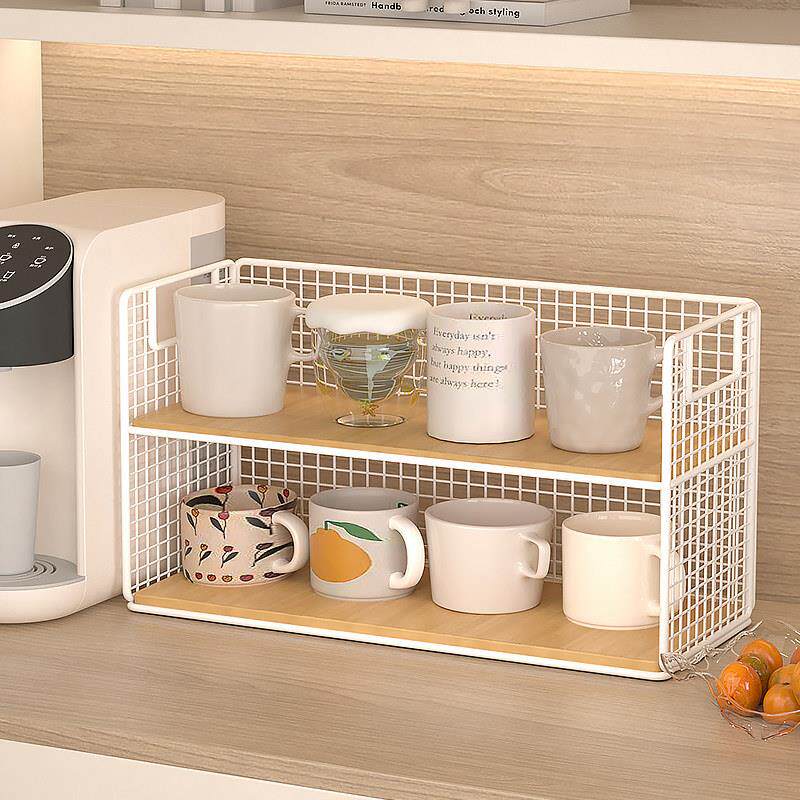 桌面杯架柜内杯子收纳置物架餐桌杯架子茶具茶杯收纳架吧台水杯架