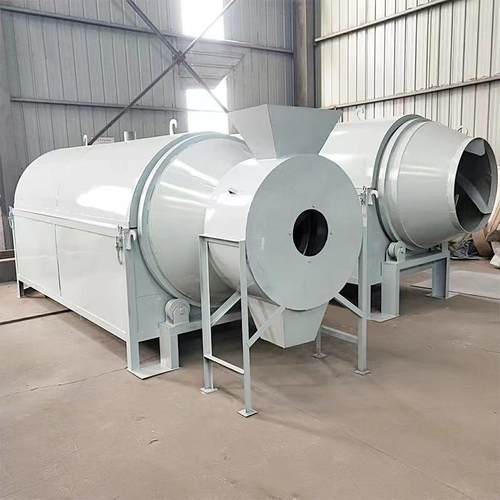 电加热移动工业盐黄沙烘干机多功能滚筒红薯淀粉生物颗粒干燥机