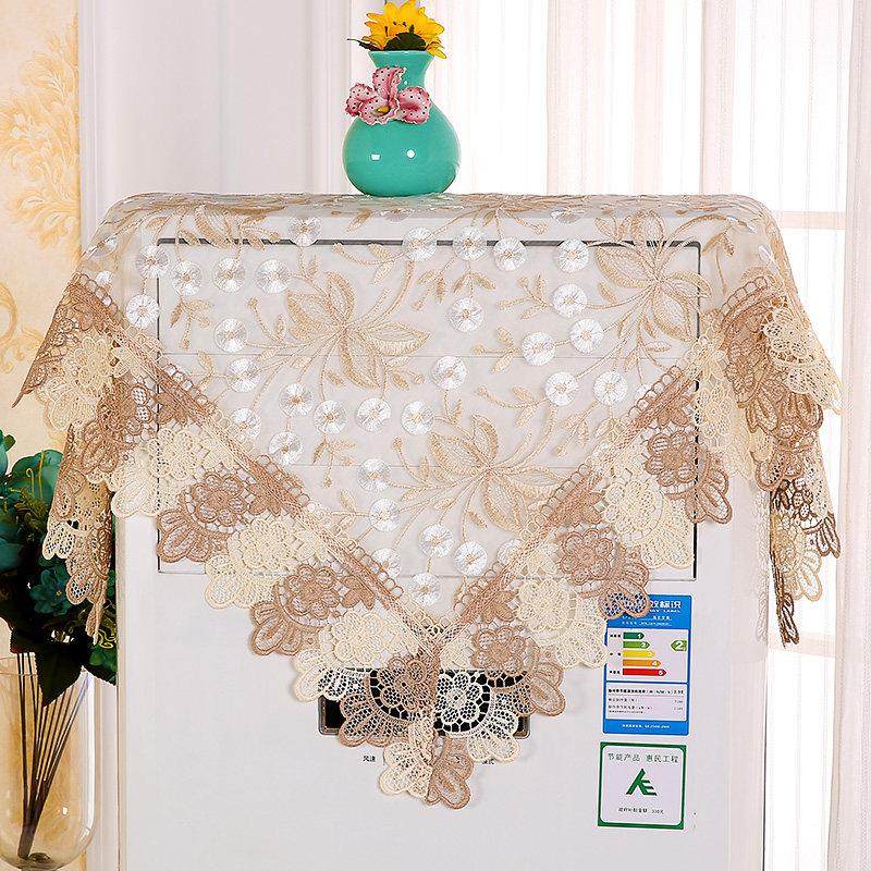 客厅柜式空调罩防尘罩盖布立式机柜机方形圆形防尘小盖巾2匹3匹