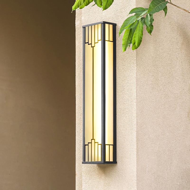 户外防水壁灯太阳能别墅庭院灯外墙过道室外露台灯大门两侧柱子灯