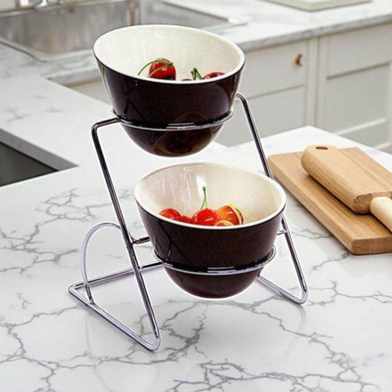 火锅店调料架商用酒店自助餐小料台架子三层调味碗置物小菜展示盒