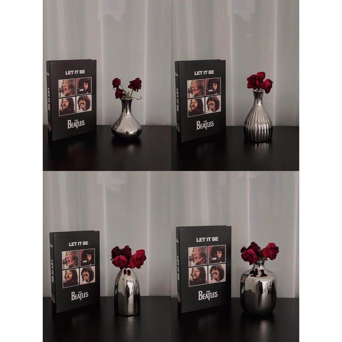 高端质感个性化小直径花瓶组合银陶瓷工艺品可访问豪华现代简单的,家居饰品,花瓶,淘宝优惠券,粉丝福利购,淘宝优惠卷