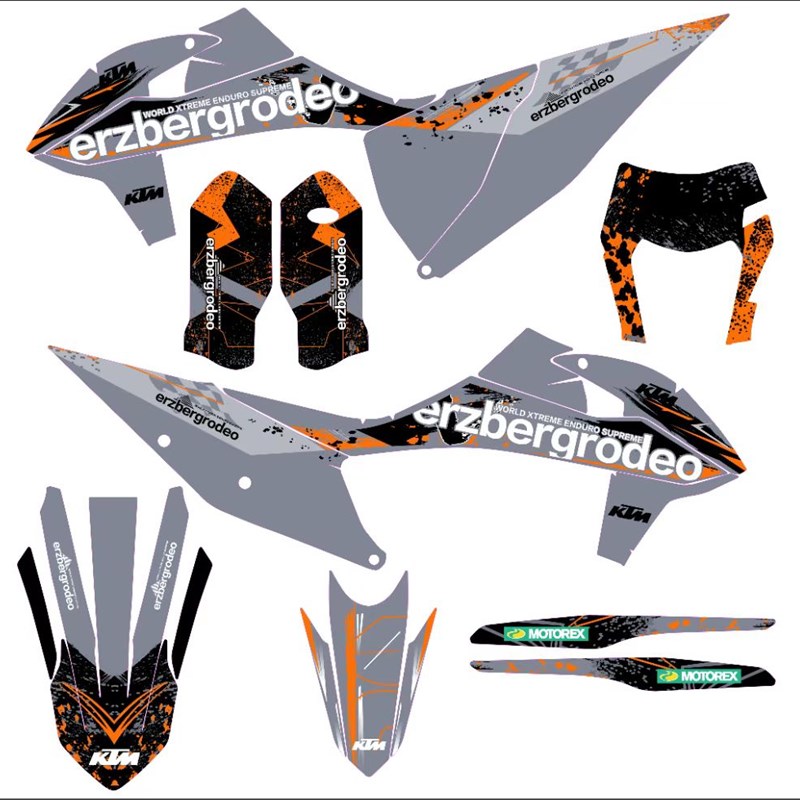 2019 20 21 22 23年KTM 300EXC 25G0 350恒舰Z300贴花S5贴膜车贴