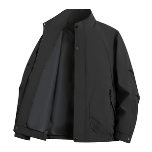 2024秋冬新款三防立领时尚休闲夹克