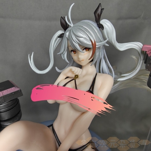 现货碧蓝航线游戏周边欧根亲王泳装手办二次元美少女模型摆件