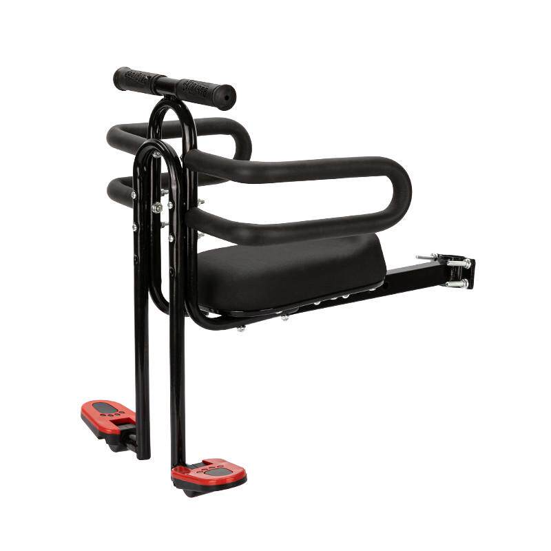 山地车儿童座椅宝l宝电动车前置坐椅小孩坐凳电单车婴儿的安款