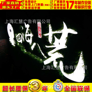 LED发光字、点光源、楼顶广告牌、上海广告灯箱