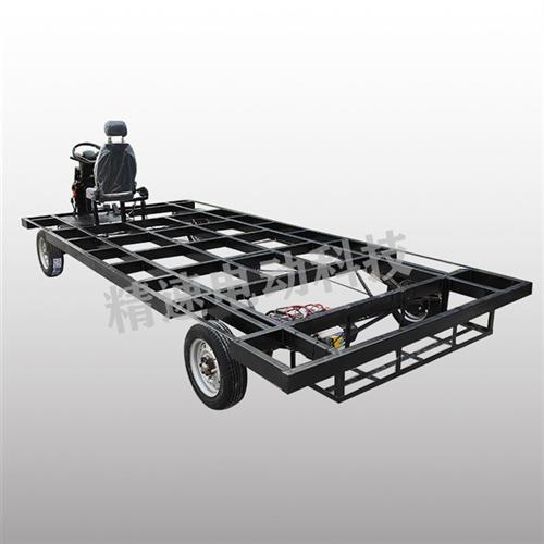 四轮餐车电动电瓶车巡游花车彩车工厂载货车搬运车底盘配件