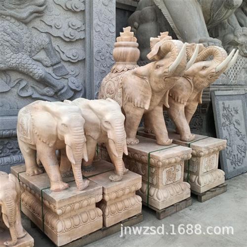 济宁青石大象图片大全浙江石象生产厂家上海石头象价格